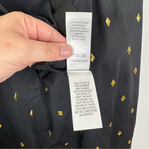 Swimsuits for All NWT Black Gold Studded One Piece Swimsuit Size 30 - Picture 7 of 7